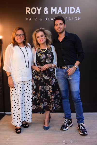 Opening of Roy & Majida Hair & Beauty Salon